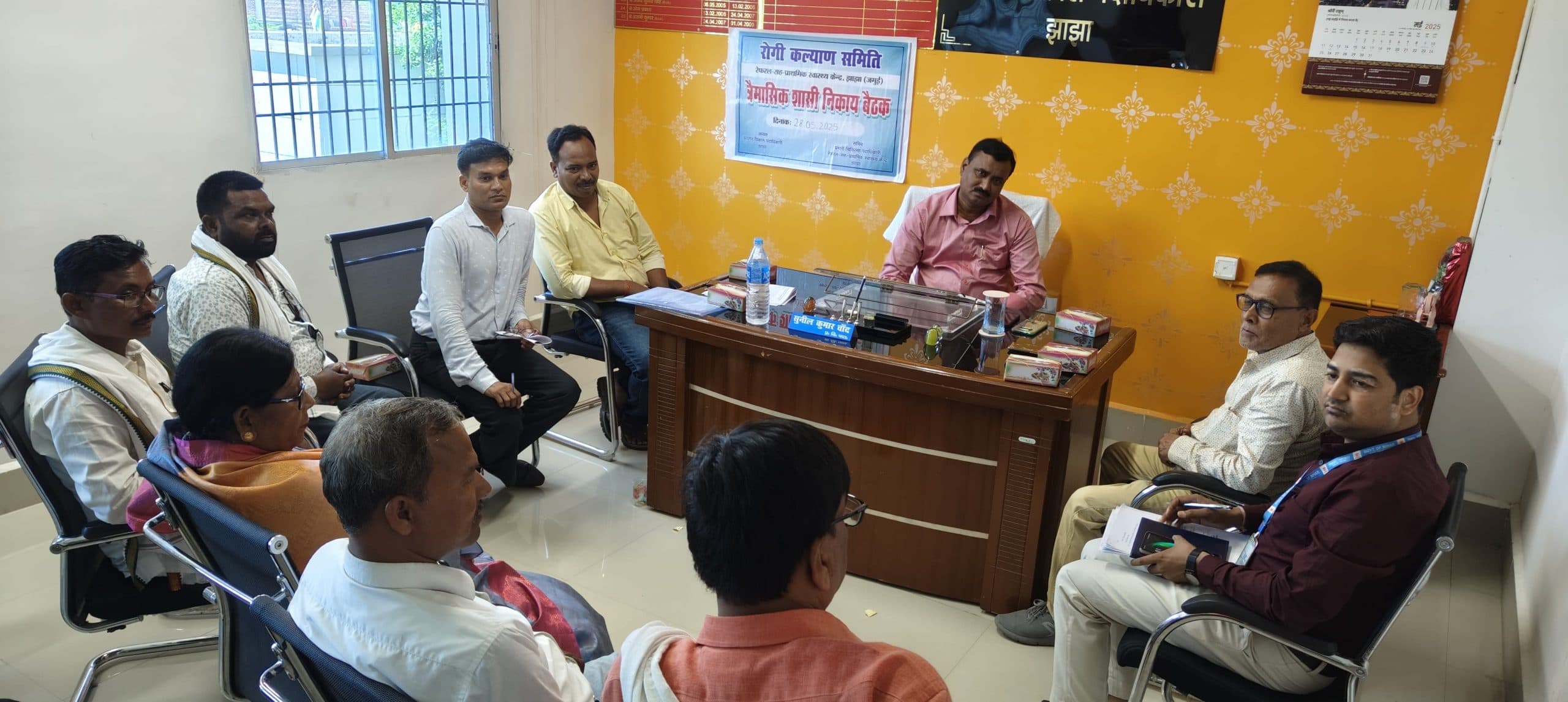 मरीजों के लिए शेड उपलब्ध कराने पर बनी सहमति