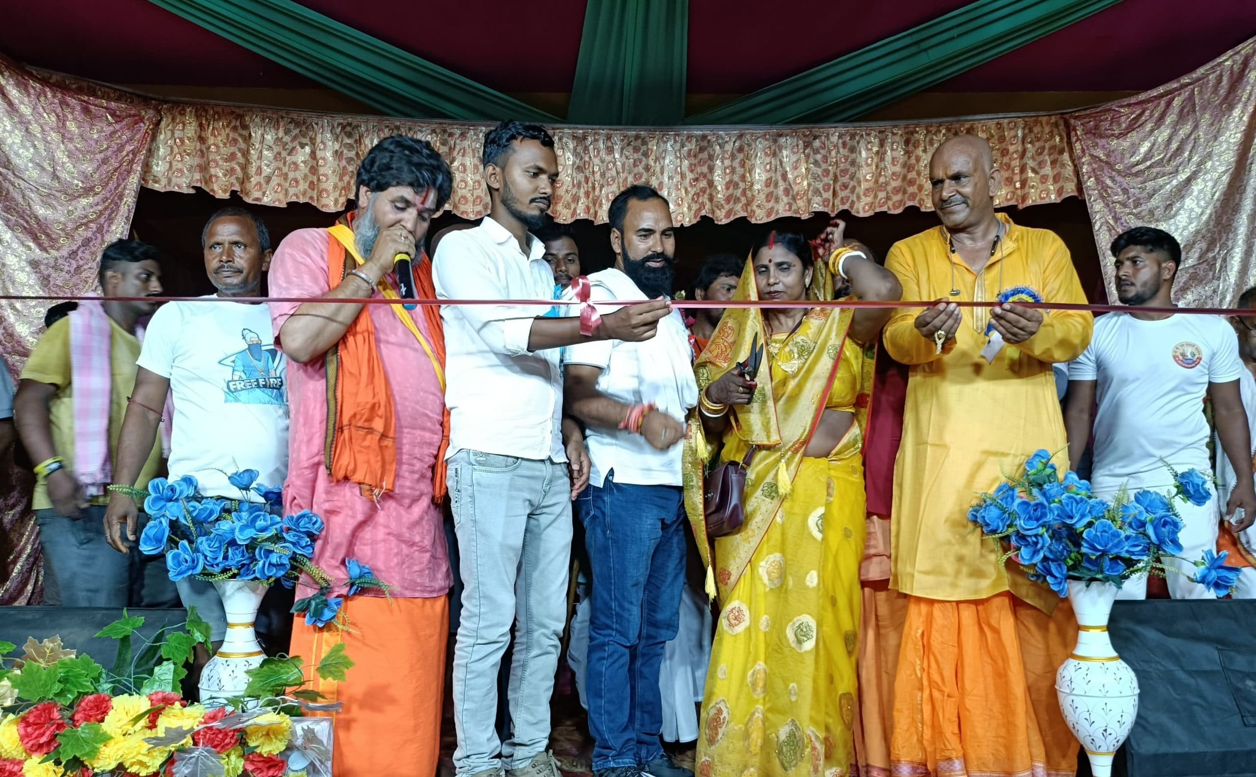 गौरा में श्री श्री 108 शतचंडी महायज्ञ का हुआ शुभारंभ