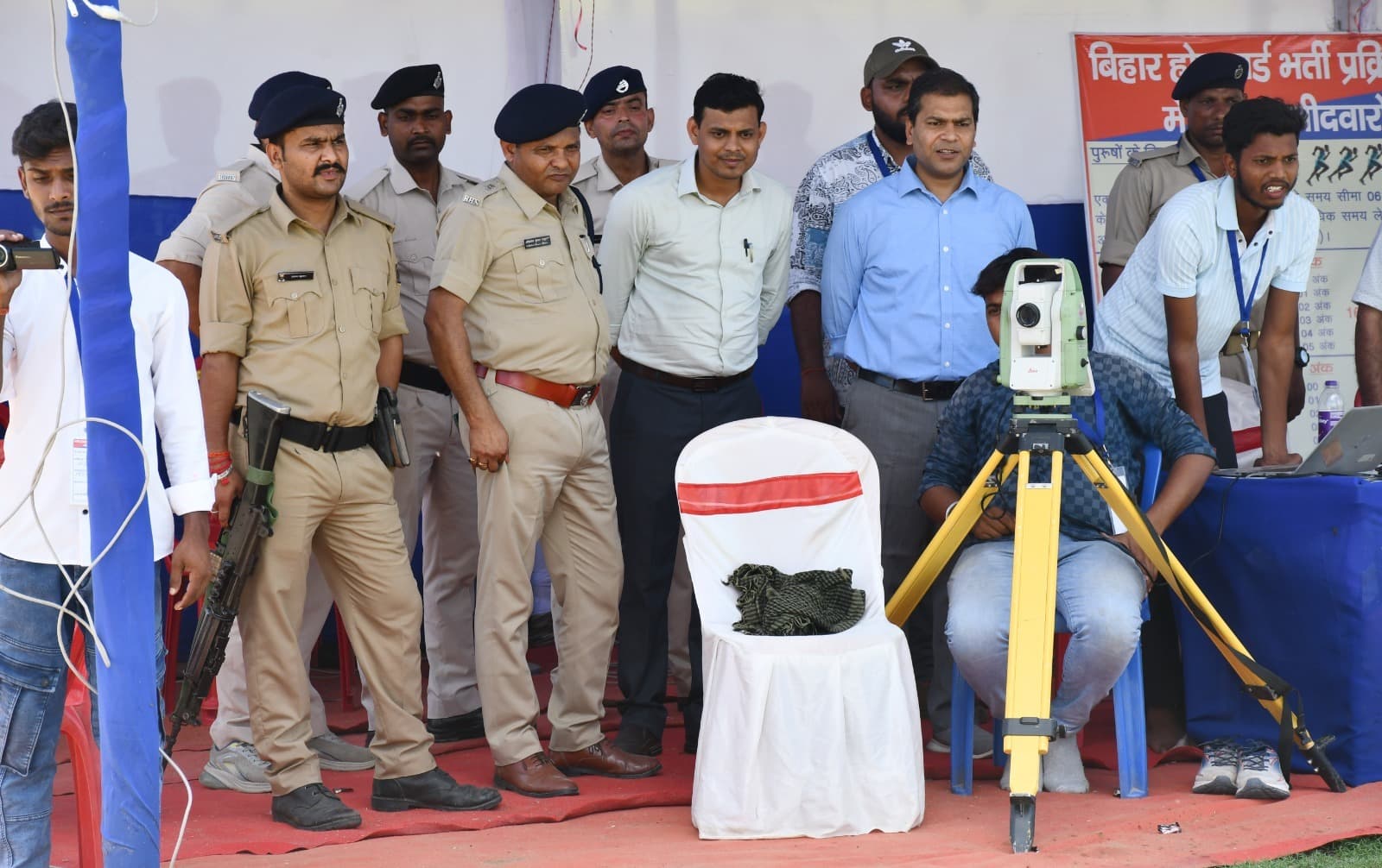 ऊंची व लंबी कूद, गोला फेंक में 408 अभ्यर्थी हुए सफल