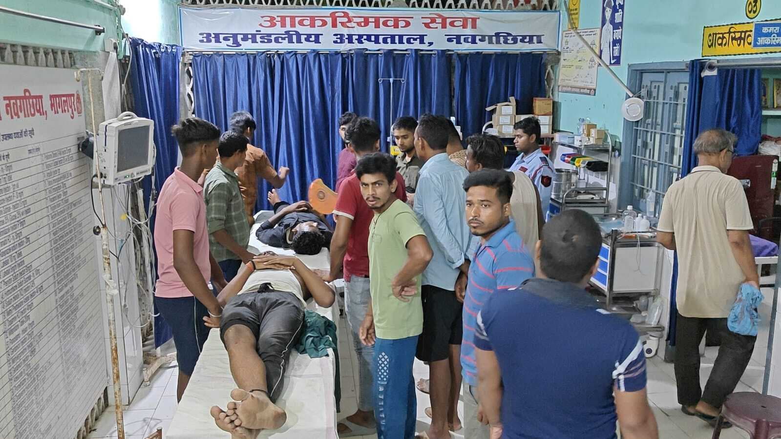 Bhagalpur news सड़क दुर्घटना में जुगाड़ गाड़ी चालक की मौत, परिजन में मचा कोहराम