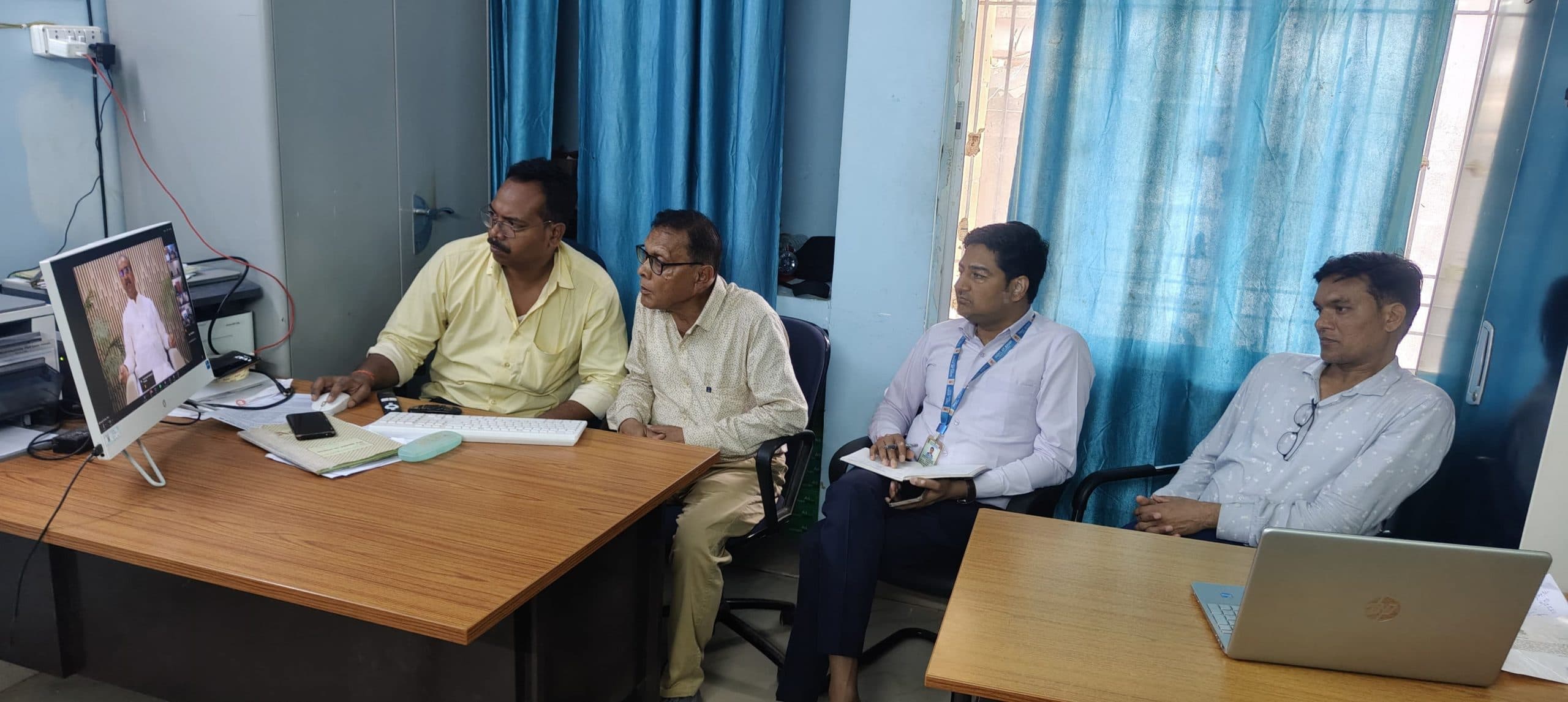 वीसी के माध्यम से स्वास्थ्य मंत्री ने रेफरल अस्पताल का लिया जायजा