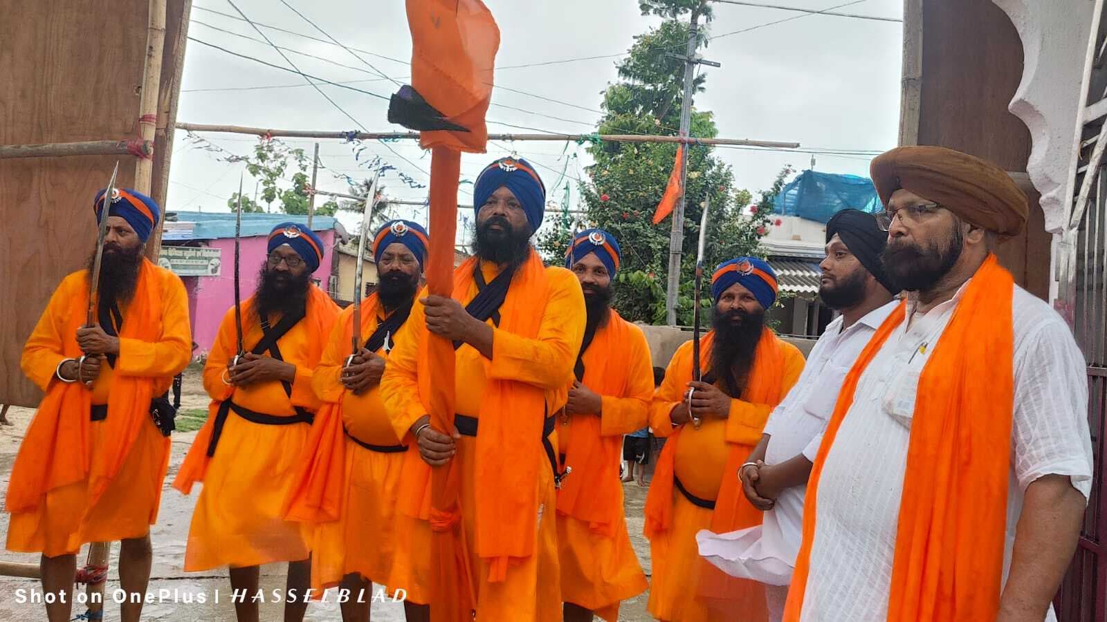 खालसा पंथ के पंचम पातशाही की महान शहीदी गुरुपर्व पर निकाली शोभायात्रा