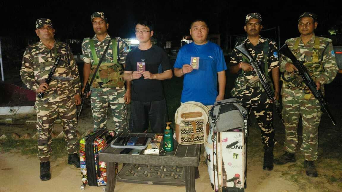 Madhubani News : इंडो नेपाल बॉर्डर पर गिरफ्तार दोनाें चीनी नागरिक को भेजा जेल