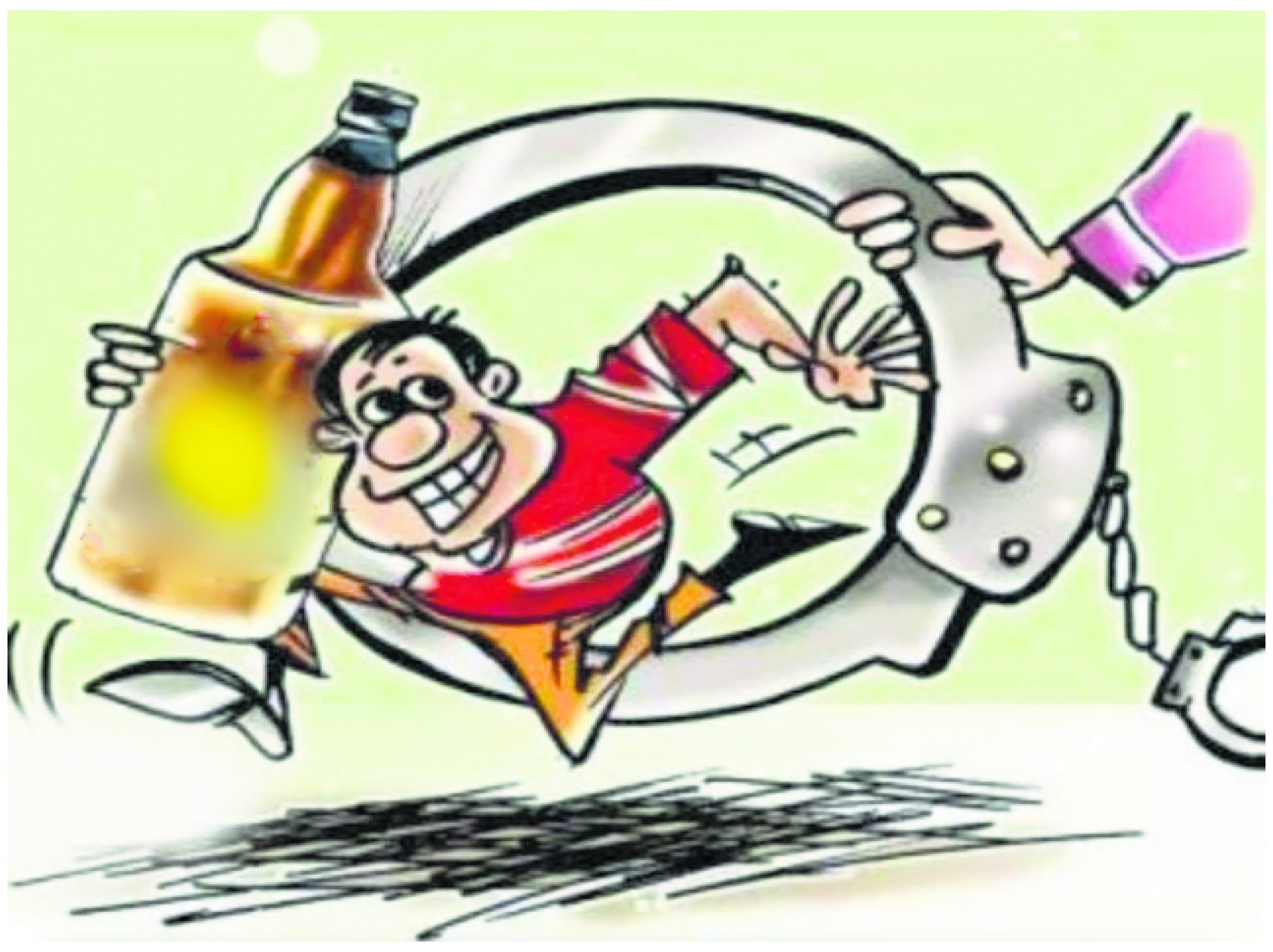 शराब पीने से रोकने पर बेटे ने काटी पिता की नाक, गिरफ्तार