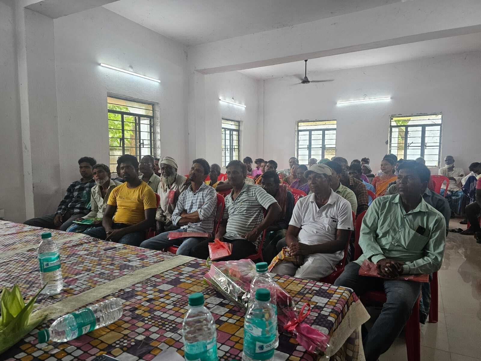 किसानों को दी गयी जानकारी