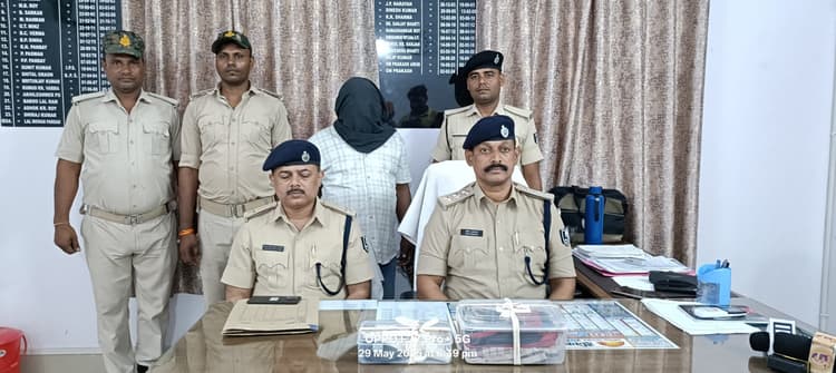 Bhagalpur news मकई व्यवसायी से 10 लाख रुपये की लूट मामले का पुलिस ने किया खुलासा