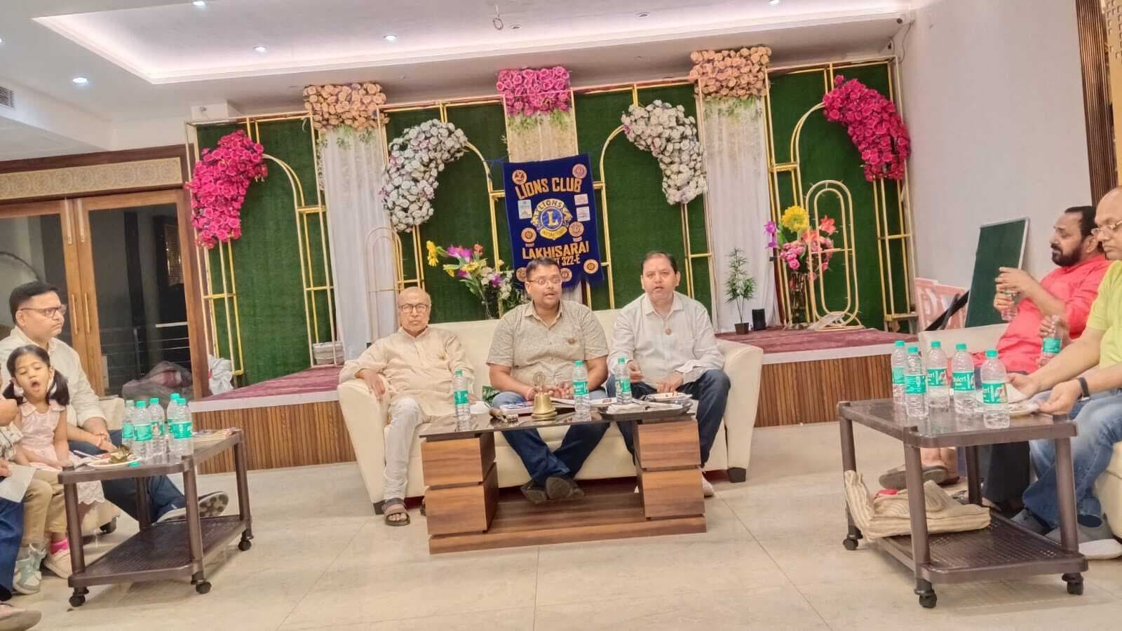 लायंस क्लब के अध्यक्ष बने प्रो. मनोरंजन कुमार