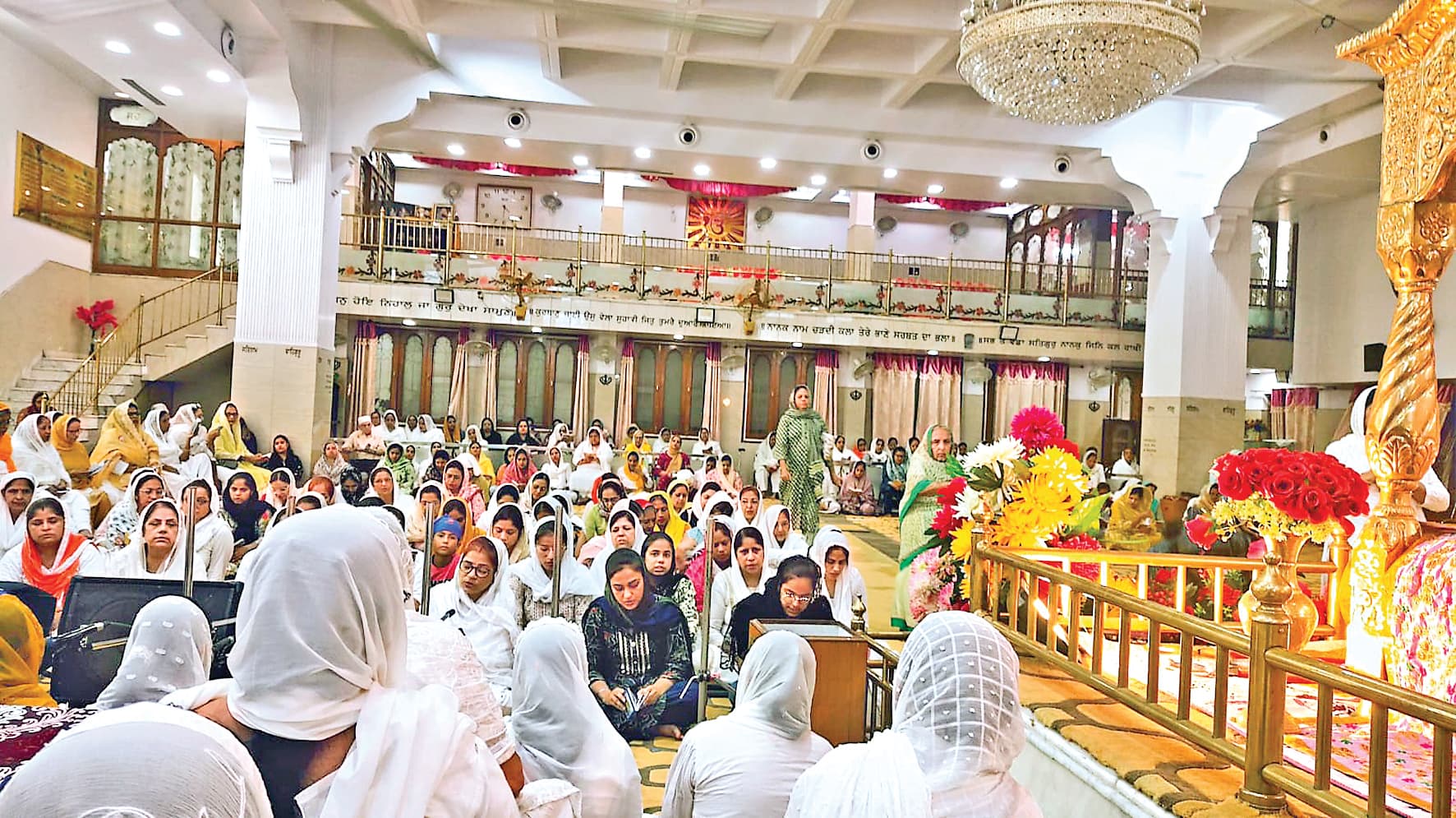 ranchi news : रांची के रातू रोड स्थित गुरुद्वारा में श्री सुखमनी साहिब जी के पाठ का समापन