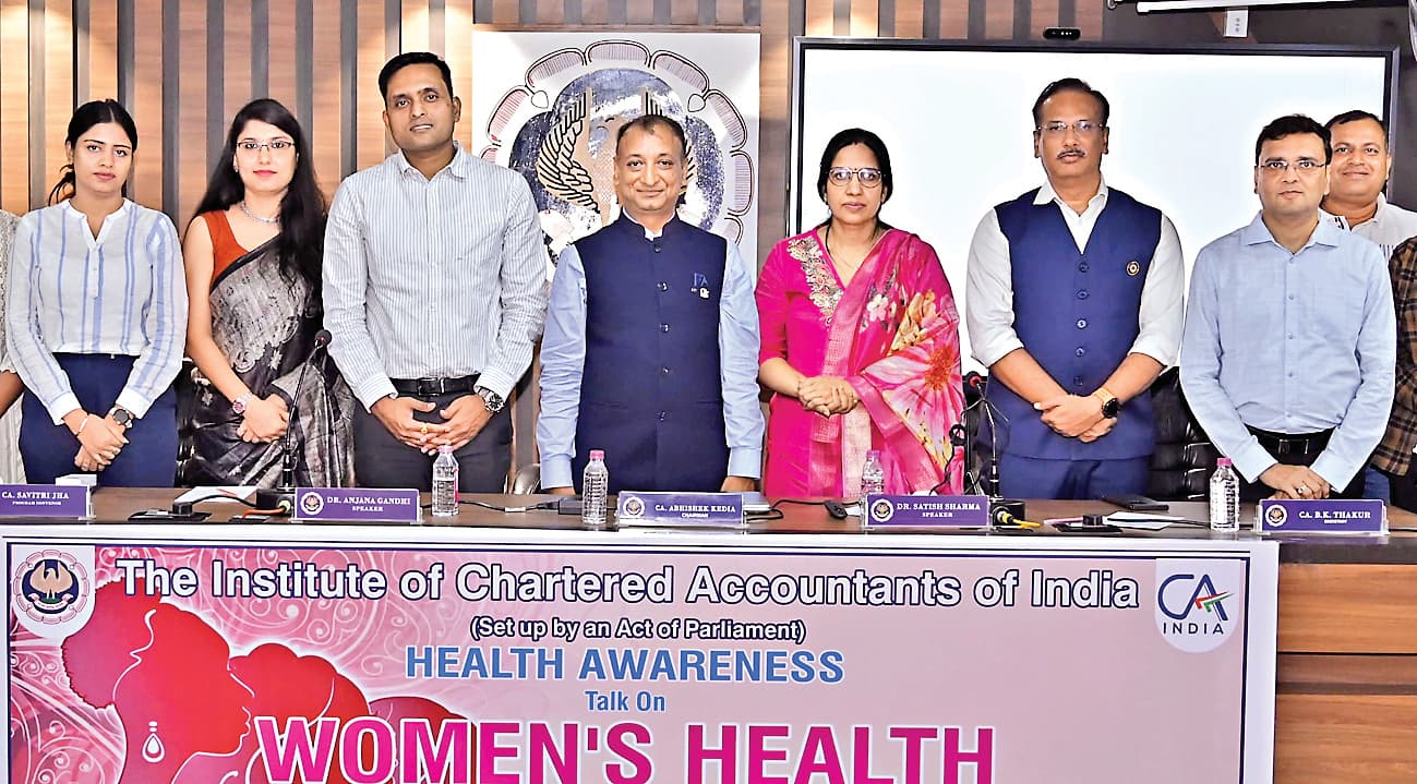 ranchi news : आइसीएआइ रांची शाखा का स्वास्थ्य जागरूकता वार्ता, विशेषज्ञों ने कहा : समय पर जांच और स्वस्थ जीवनशैली से कई रोगों से बचाव संभव