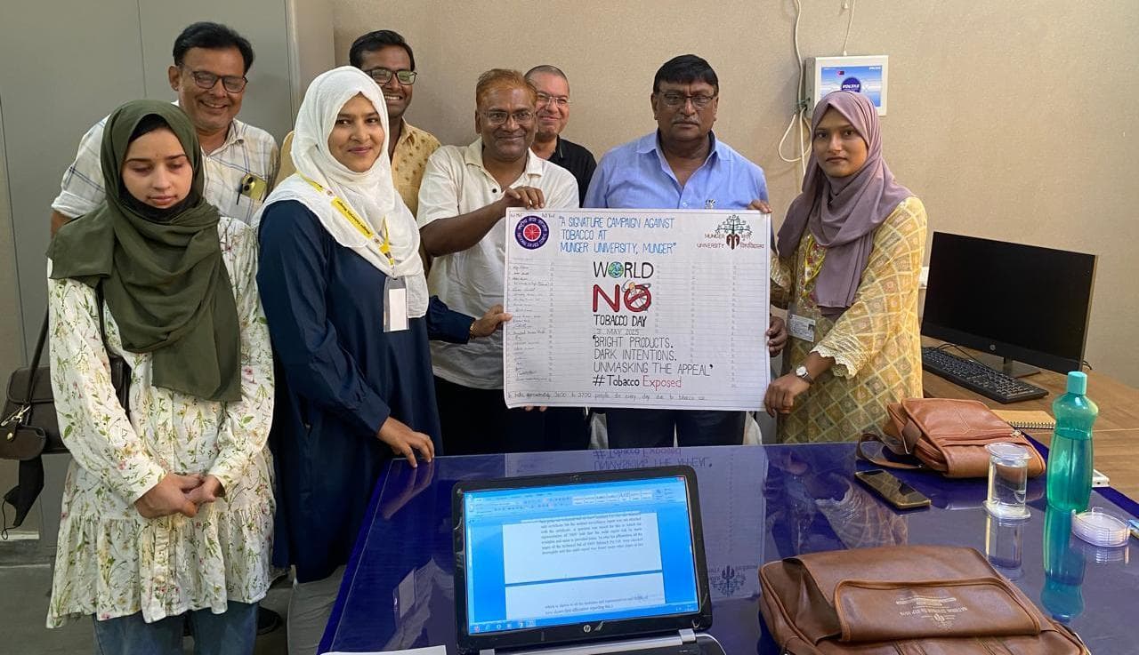 स्वस्थ जीवनशैली अपनाएं युवा, धूम्रपान से रहें दूर : कुलपति