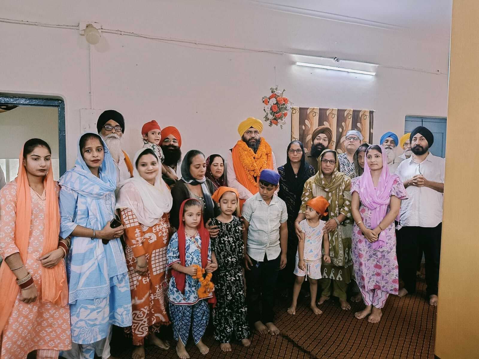 अल्पसंख्यक आयोग के उपाध्यक्ष का स्वागत