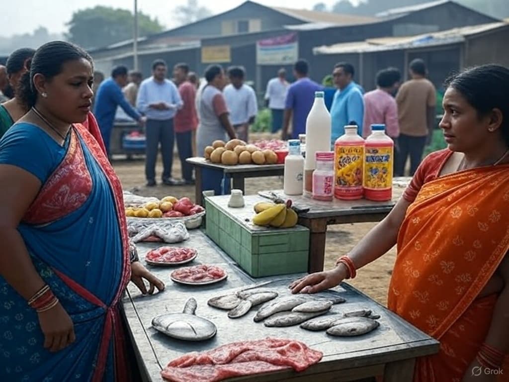 दूध-फल पर ज्यादा खर्च करते हैं झारखंड के शहरी, ग्रामीण अंडा-मछली और मांस पर