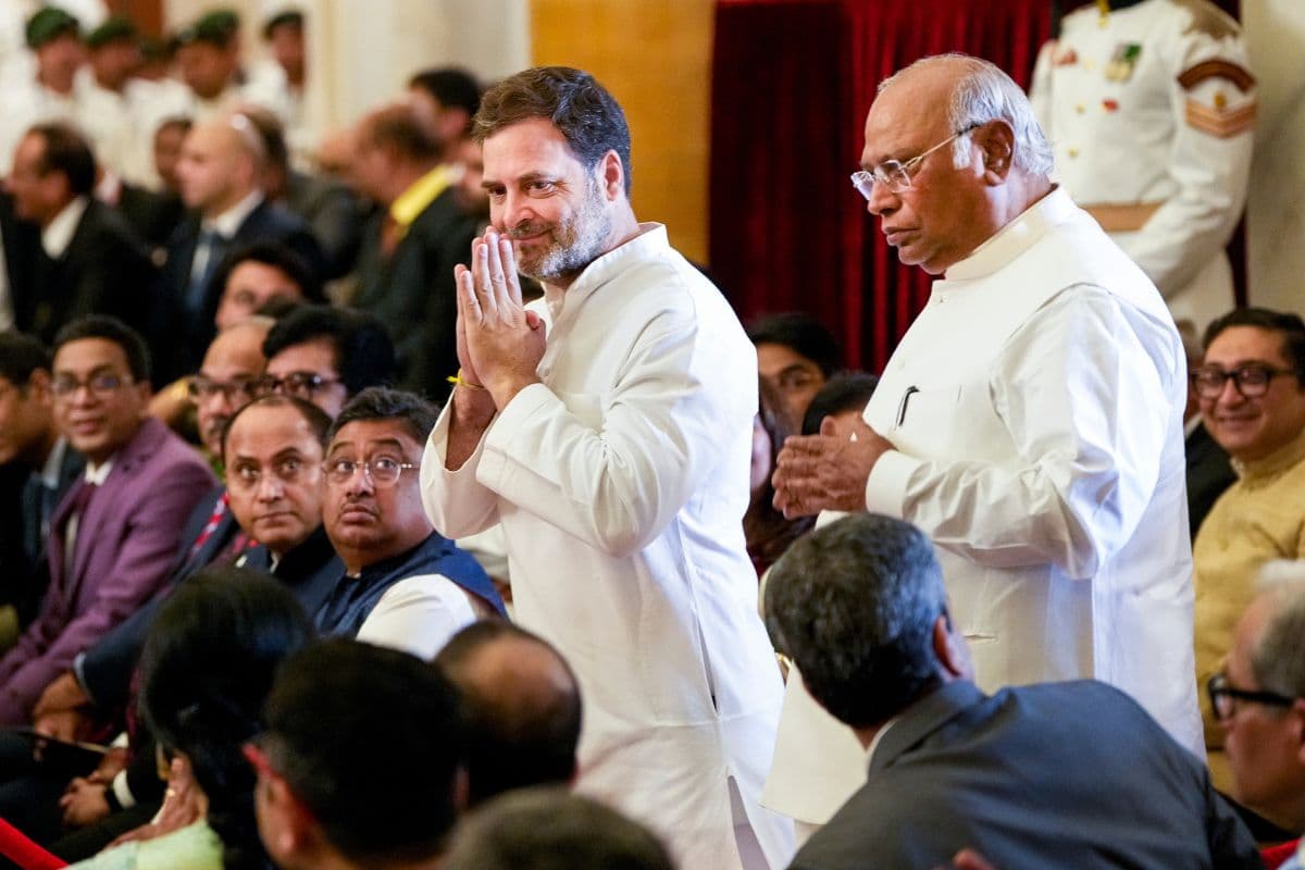 Rahul Gandhi Bihar Visit: 'JDU-BJP को मिलेगी माकूल जवाब,' राहुल को रोके जाने पर भड़के खरगे-प्रियंका गांधी