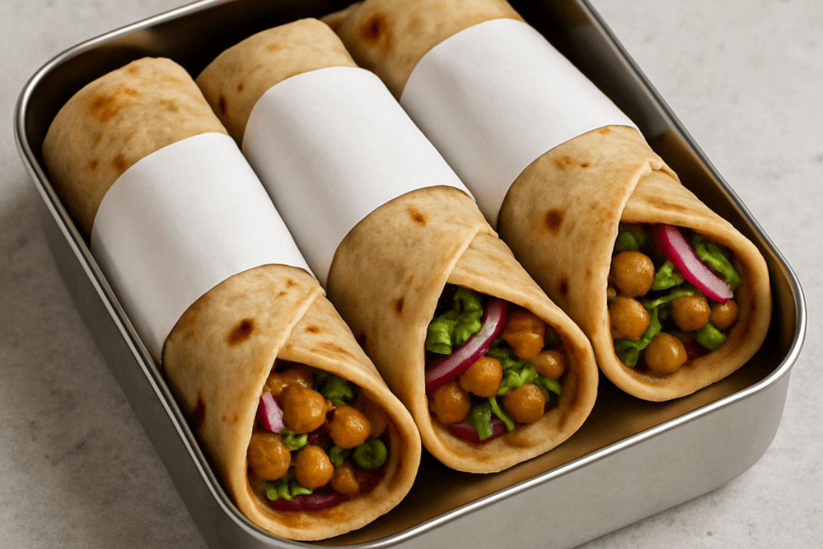 Chole Roll Recipe