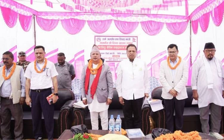 नेपाल गंडक पश्चिमी नहर के सिंचाई क्षमता का किया गया विस्तार, 37 करोड़ की लागत से बने सेटलिंग बेसिन का उद्घाटन