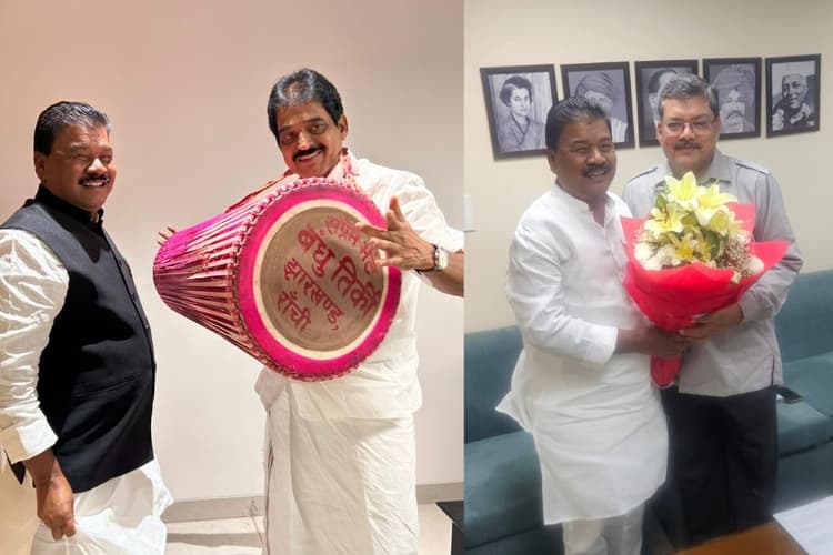 'कांग्रेस फिर इतिहास रचने को है तैयार' केसी वेणुगोपाल और मुकुल वासनिक से मुलाकात के बाद बोले बंधु तिर्की