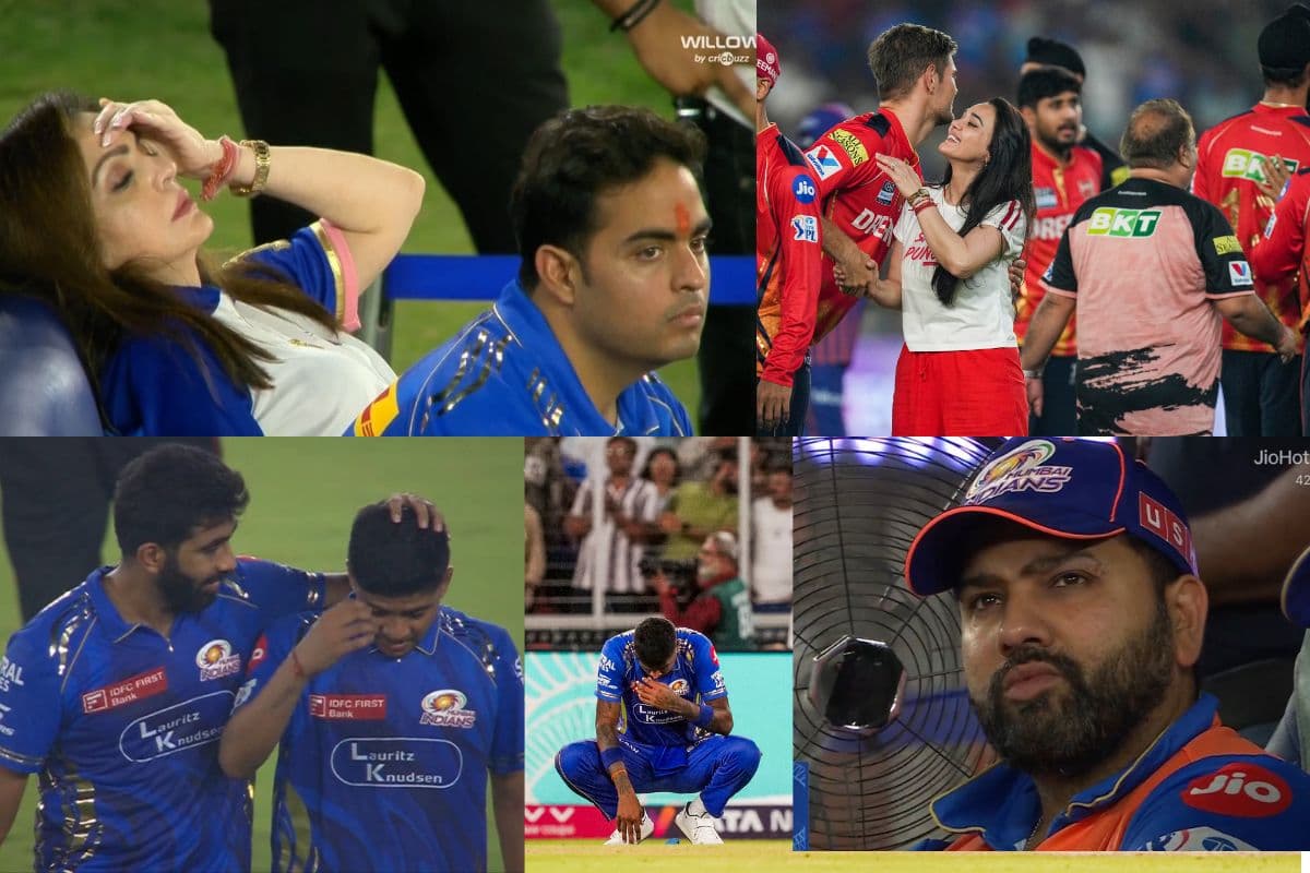 IPL 2025 MI vs PBKS Qualifier-2 Emotions.