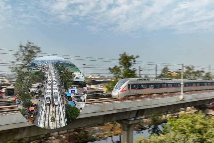 अब दिल्ली दूर नहीं, मेरठ से सराय काले खां तक दौड़ी नमो भारत, 82 किमी का सफर 1 घंटे से भी कम में