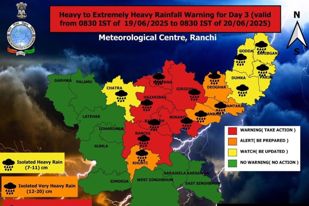 Heavy To Extremely Heavy Rain Alert Heavy To Extremely Heavy Rain Alert