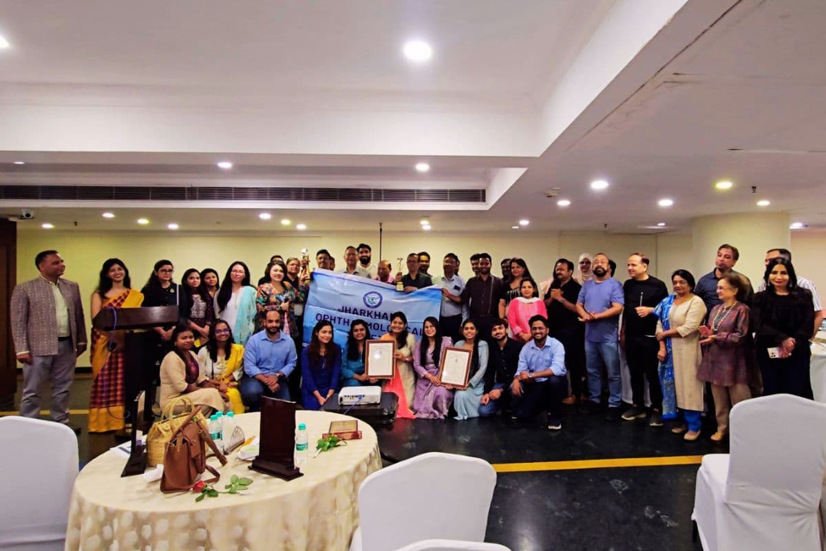 Ranchi Ophthalmic Forum Celebrates Best Eye Society Award to Jharkhand