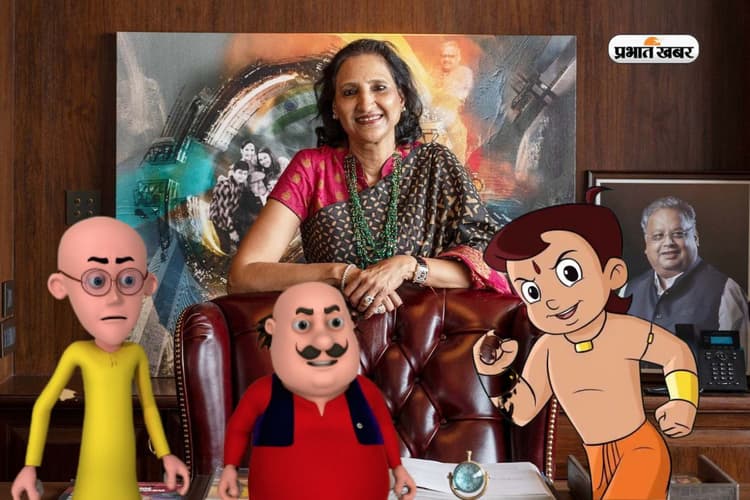 रेखा झुनझुनवाला ने छोटा भीम बनाने वाली कंपनी में घटाई हिस्सेदारी, 52.51% तक दिया है रिटर्न
