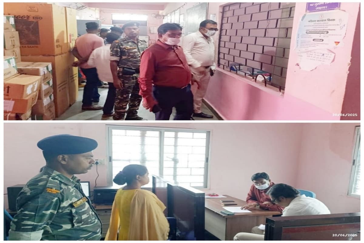 तमाड़ सीएचसी में SDM का औचक निरीक्षण, 4 डॉक्टर सहित 5 कर्मी मिले ड्यूटी से गैर हाजिर, नोटिस जारी