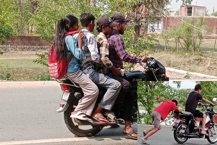 हवा में ट्रैफिक रुल: आपका लाडला या लाडली सड़क पर कर रहा ये गलती, तो सावधान! जेब हो जाएगी ढीली