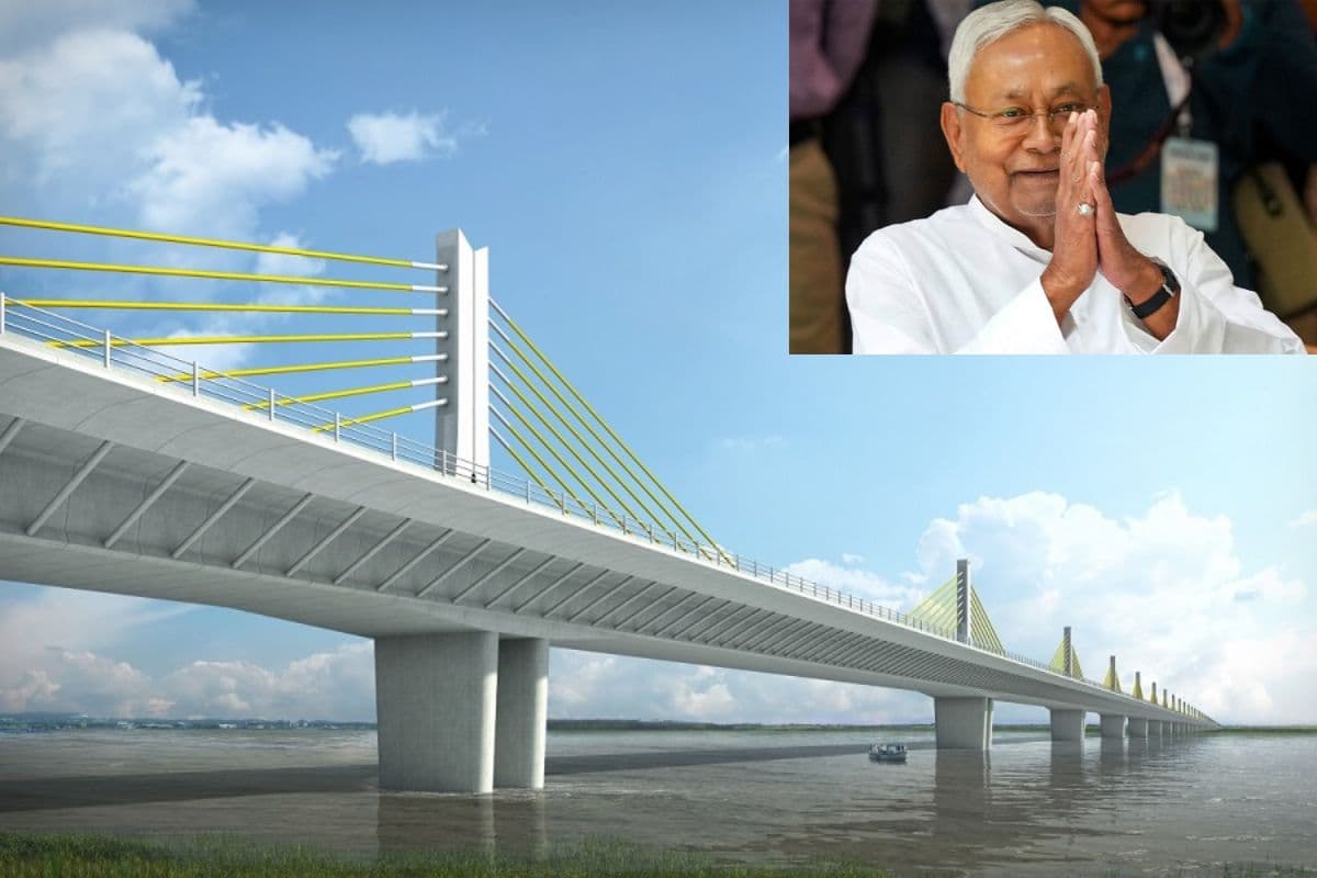 CM Nitish will inaugurate country's longest cable bridge on this day CM Nitish will inaugurate country's longest cable bridge on this day