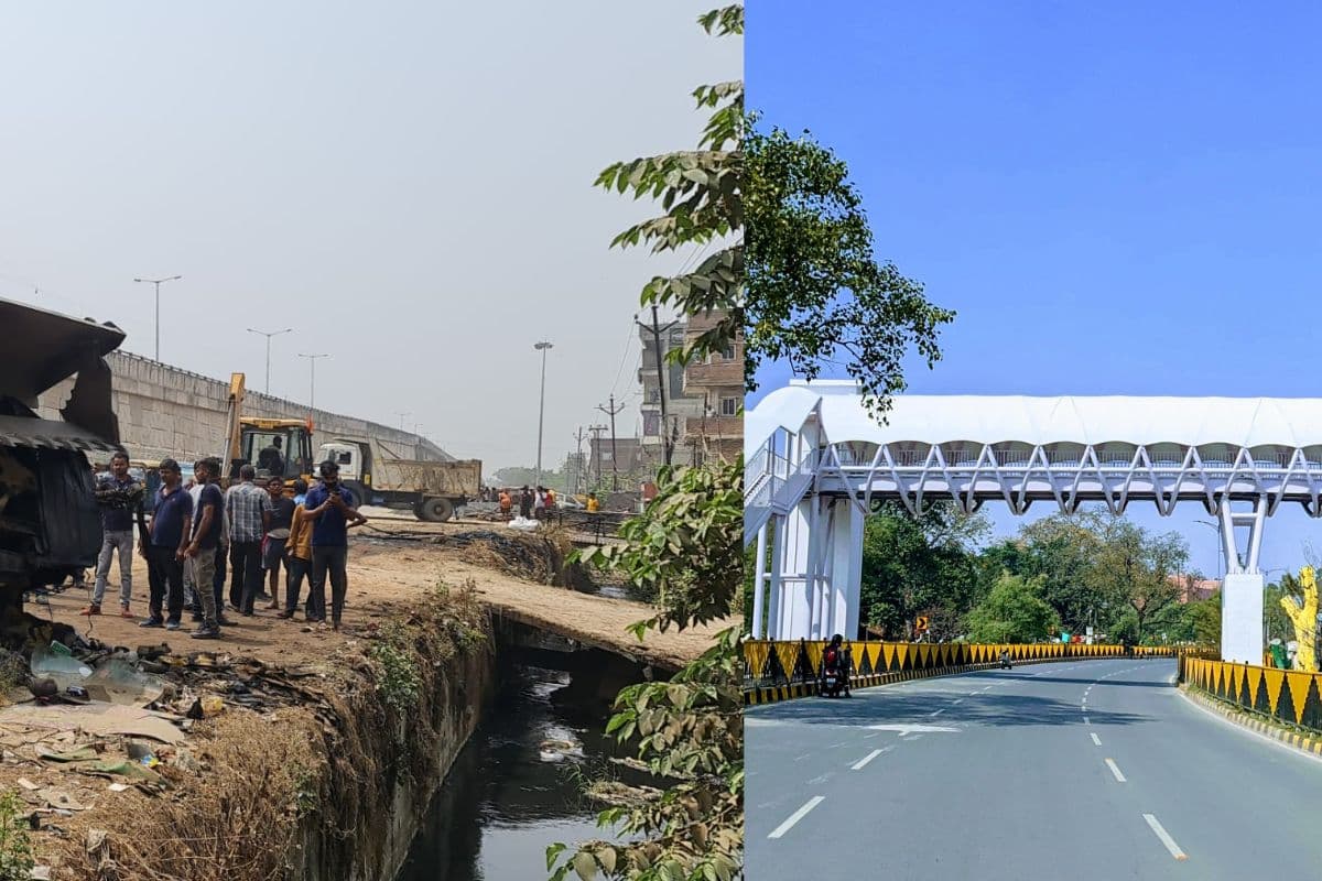 Patna News: पटना के 6 बड़े नालों पर जल्द दौड़ेंगी गाड़ियां, एयरपोर्ट रोड से जुड़ेगा अटल पथ Patna News: पटना के 6 बड़े नालों पर जल्द दौड़ेंगी गाड़ियां, एयरपोर्ट रोड से जुड़ेगा अटल पथ