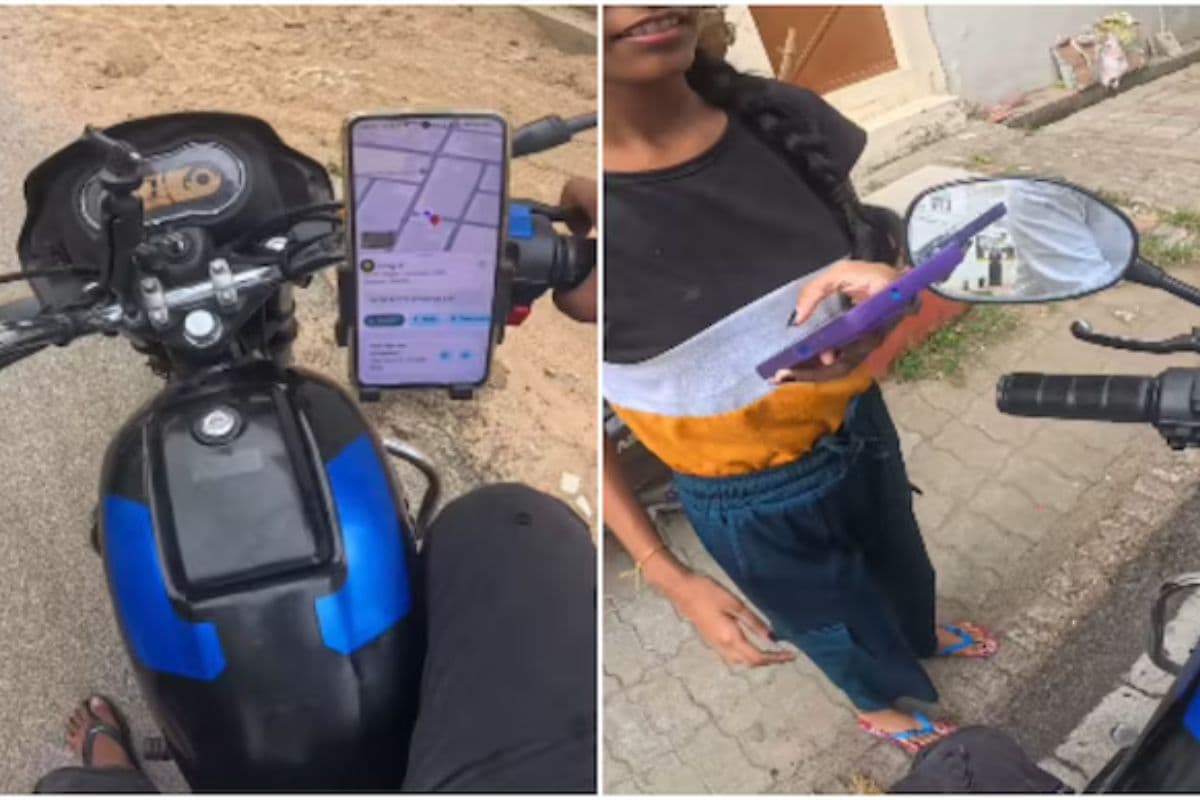 Viral Video Girl Book OLA for 180 Meter