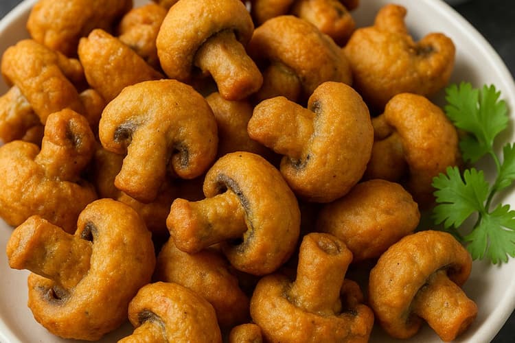 Mushroom Recipe: बारिश के मौसम में बनाएं गरमागरम क्रिस्पी मशरूम पकौड़ा