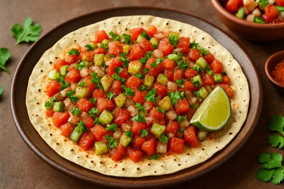 Masala Papad Recipe Masala Papad Recipe