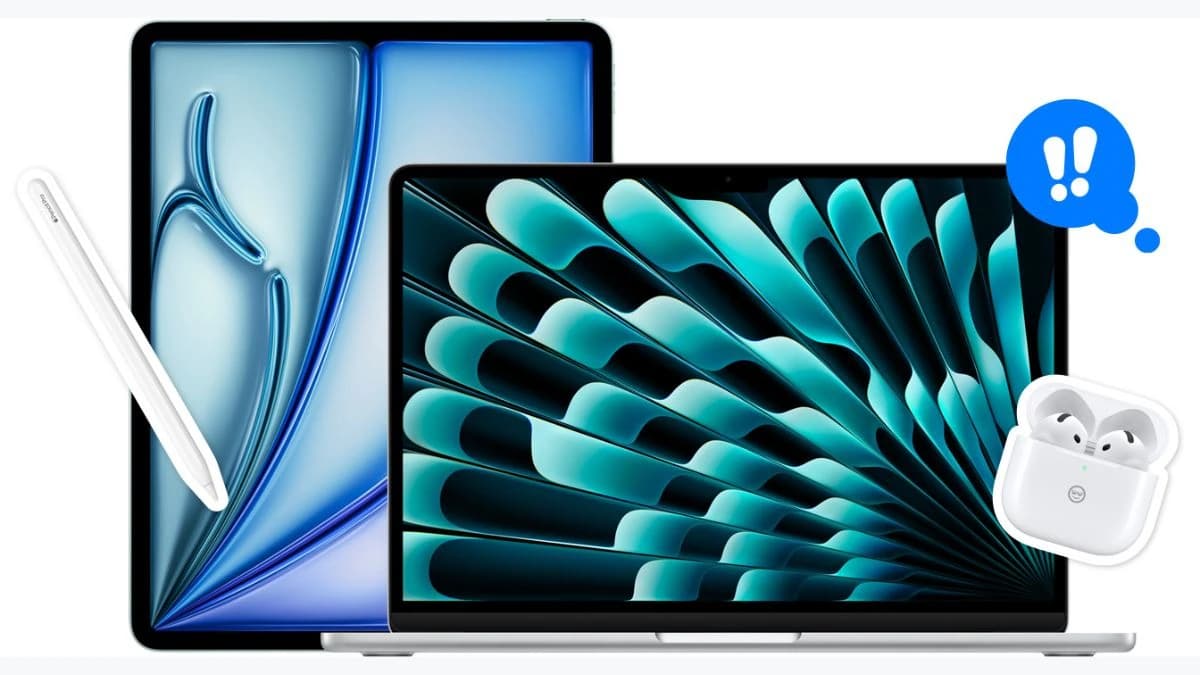 Apple iPad-Mac पर भारी छूट, AirPods भी फ्री, यहां हो रही ऑफर्स की बरसात