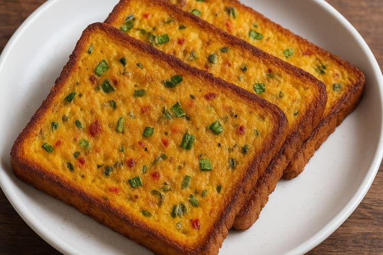 Bread Besan Toast: सिंपल ब्रेड को दें टेस्टी ट्विस्ट, बनाएं क्रिस्पी बेसन टोस्ट