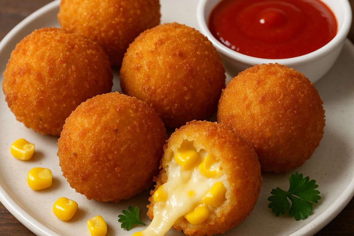 corn cheese balls