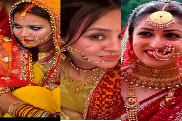 नथ से बढ़ेगी दुल्हन की खूबसूरती, जानें लेटेस्ट डिज़ाइन्स जो खींचें सबका ध्यान