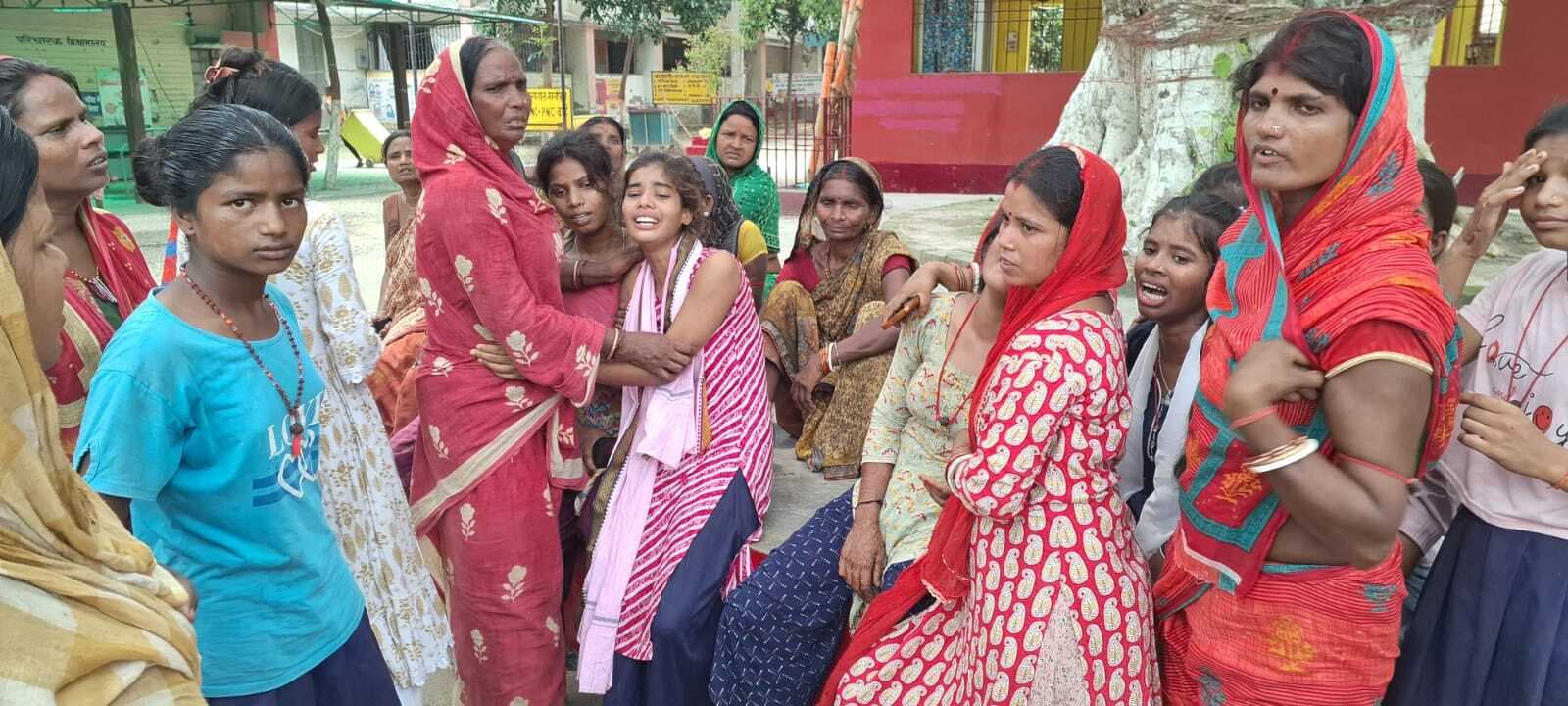 Bhagalpur news अनियंत्रित वाहन ने महिला को रौंदा, घसीट कर ले गया काफी दूर, मौत