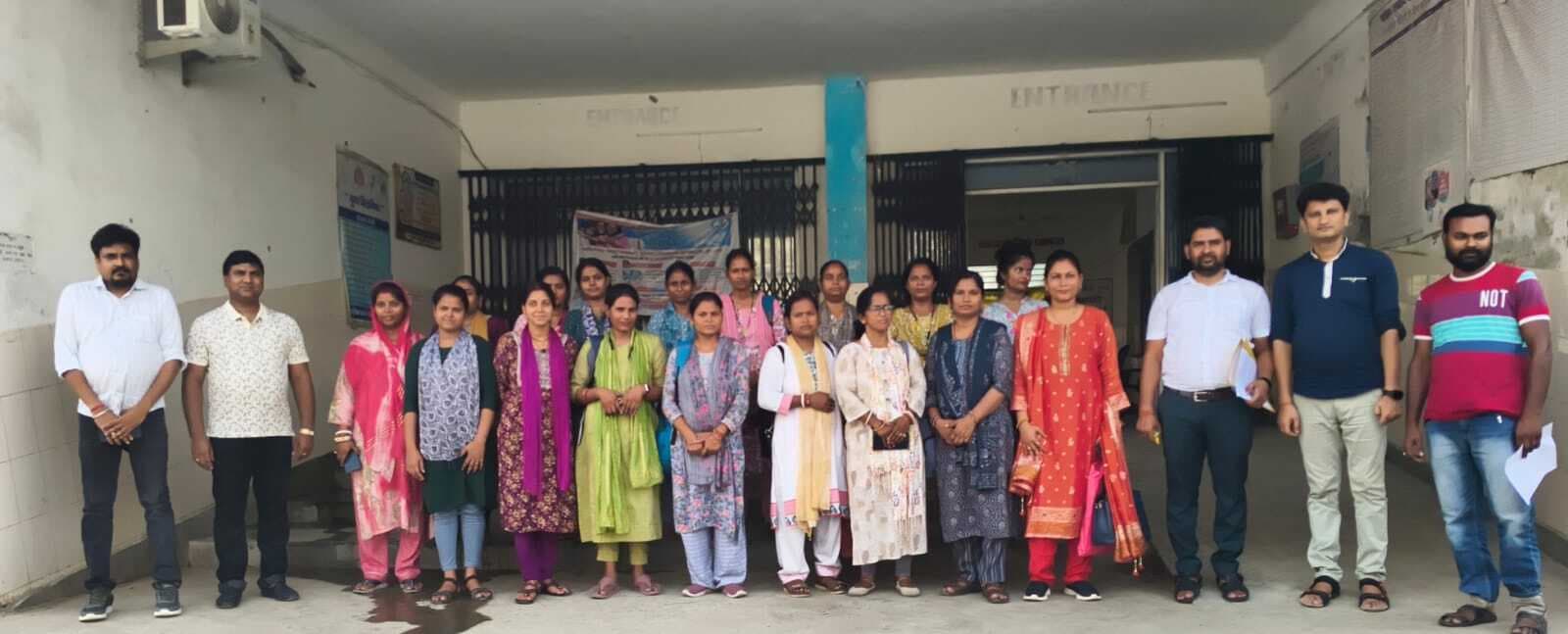 51 एएनएम ने भरगामा अस्पताल में दिया योगदान