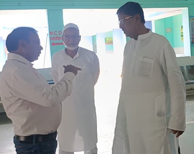 आशा चयन में गड़बड़ी पर विधायक सचेत, सीएचसी पहुंच ली जानकारी