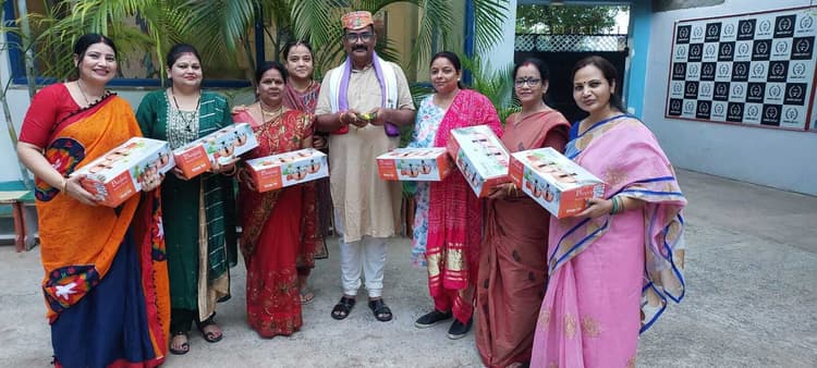 Deoghar News : मिथिला महिला मंच ने मनाया अंतरराष्ट्रीय ब्राह्मण दिवस