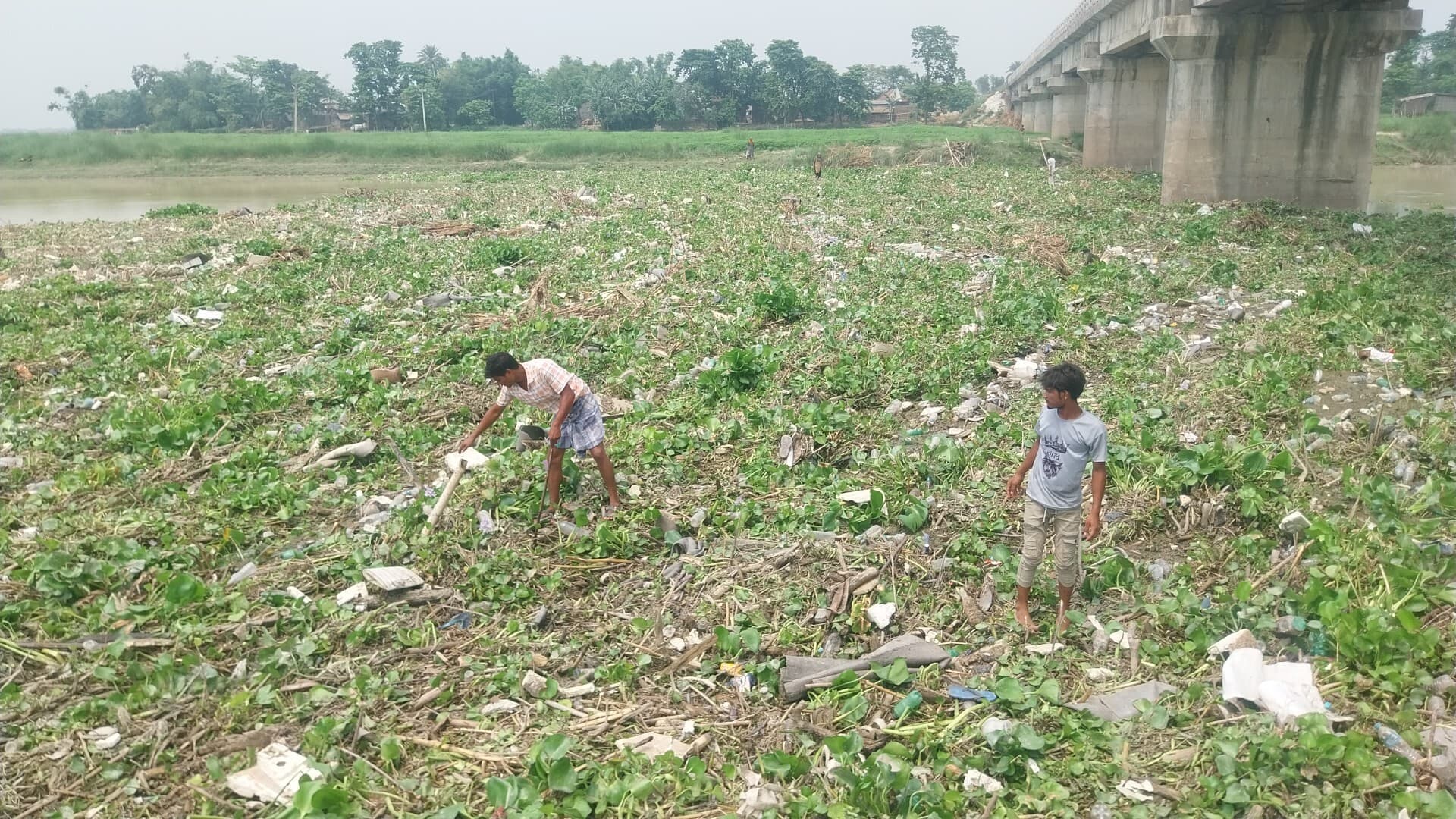 परमान नदी के जलस्तर में वृद्धि, लोगों को सताने लगा बाढ़ का खतरा