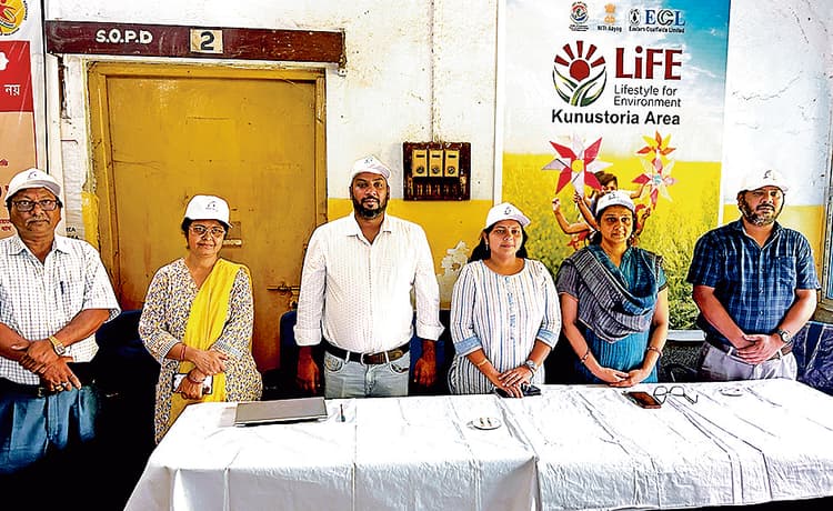 इसीएल के कुनुस्तोड़िया क्षेत्र में पर्यावरण सप्ताह का आगाज