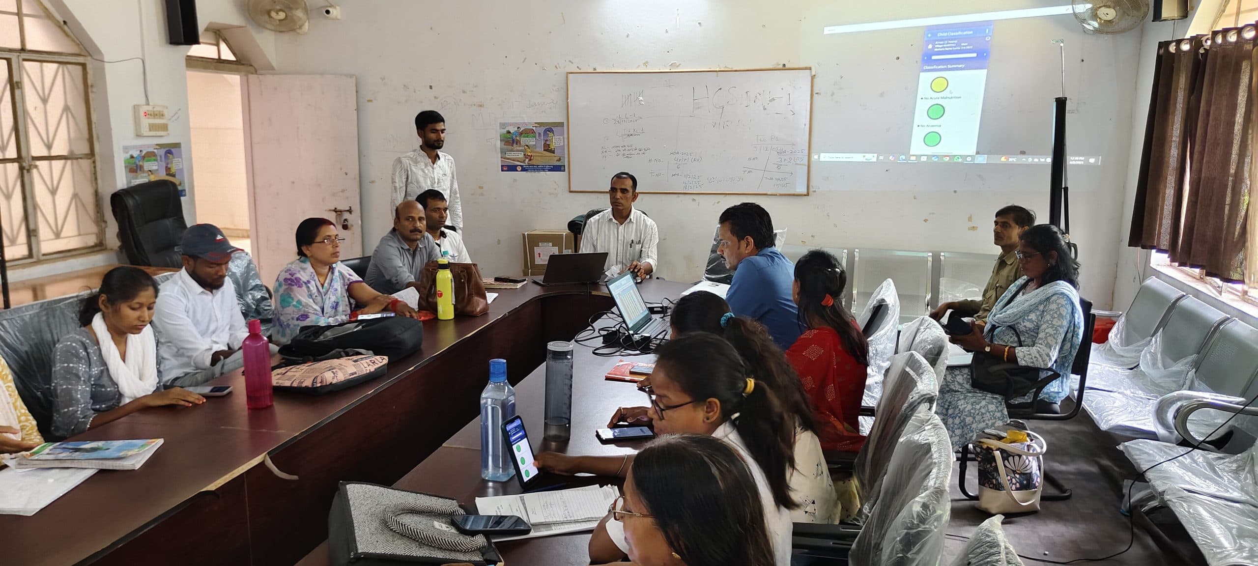 स्वास्थ्य कर्मियों को बाल्यावस्था रोग एकीकृत प्रबंधन का मिला प्रशिक्षण