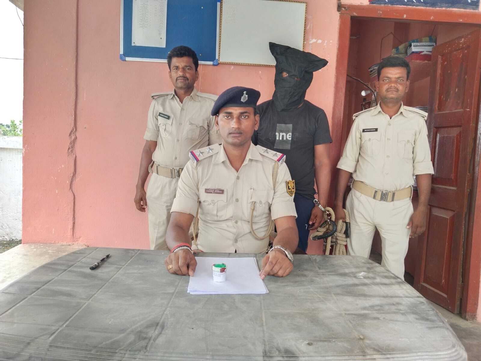 अरार में 3.12 ग्राम स्मैक के साथ एक व्यक्ति गिरफ्तार