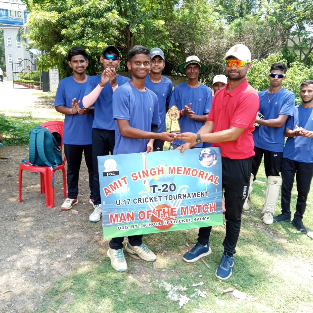 Amit singh memorial t20 sujal kumar: यशदीप व सुजल का शानदार प्रदर्शन, दलमा क्रिकेट एकेडमी जीता