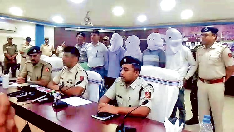 झारखंड के दो व्यापारियों के अपहरण कांड में चार अरेस्ट