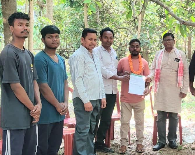 Chaibasa News : पुनरुथान अभियान : विनीत बने जगन्नाथपुर प्रखंड अध्यक्ष