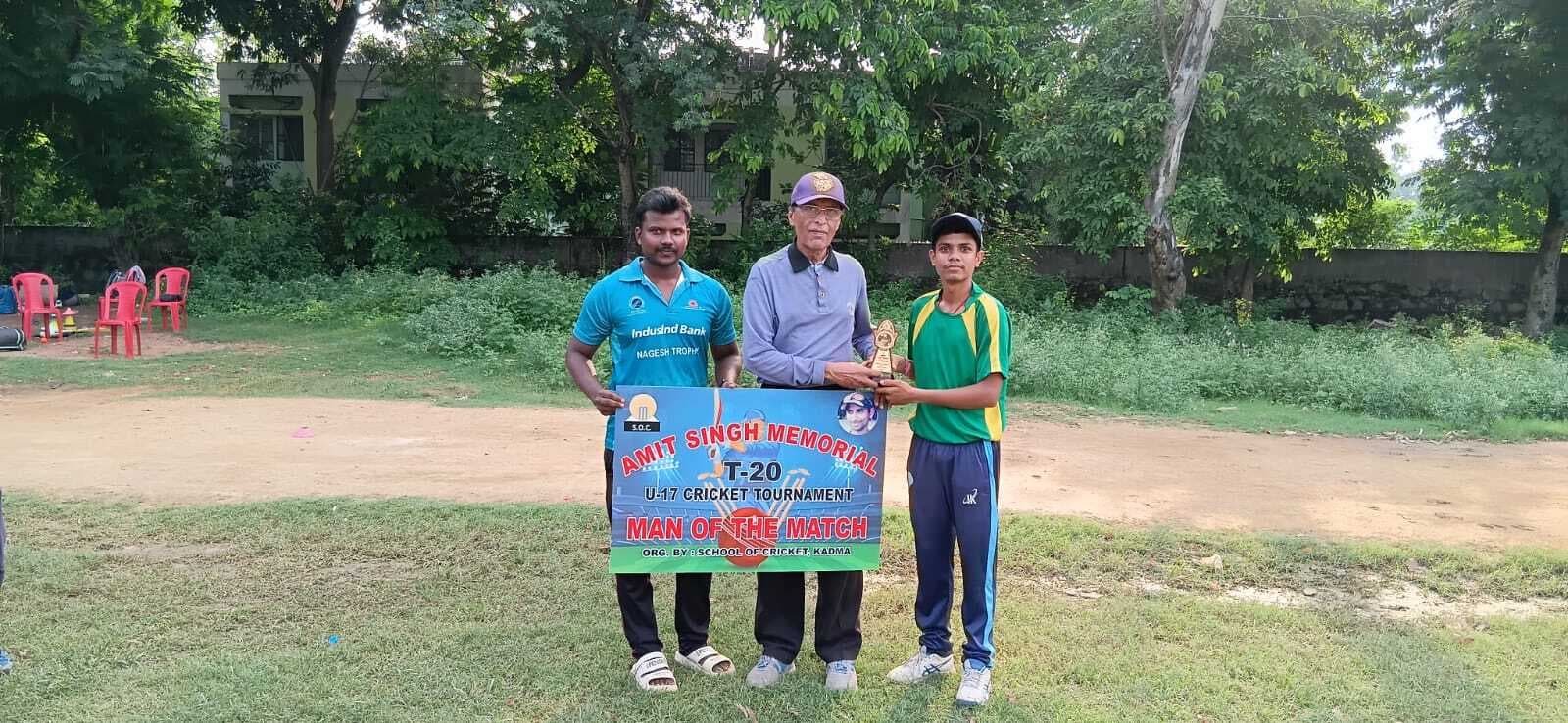 Amit singh memorial t20 cricket: जेएससी ने सीएजे बी की टीम को 22 रन से हराया