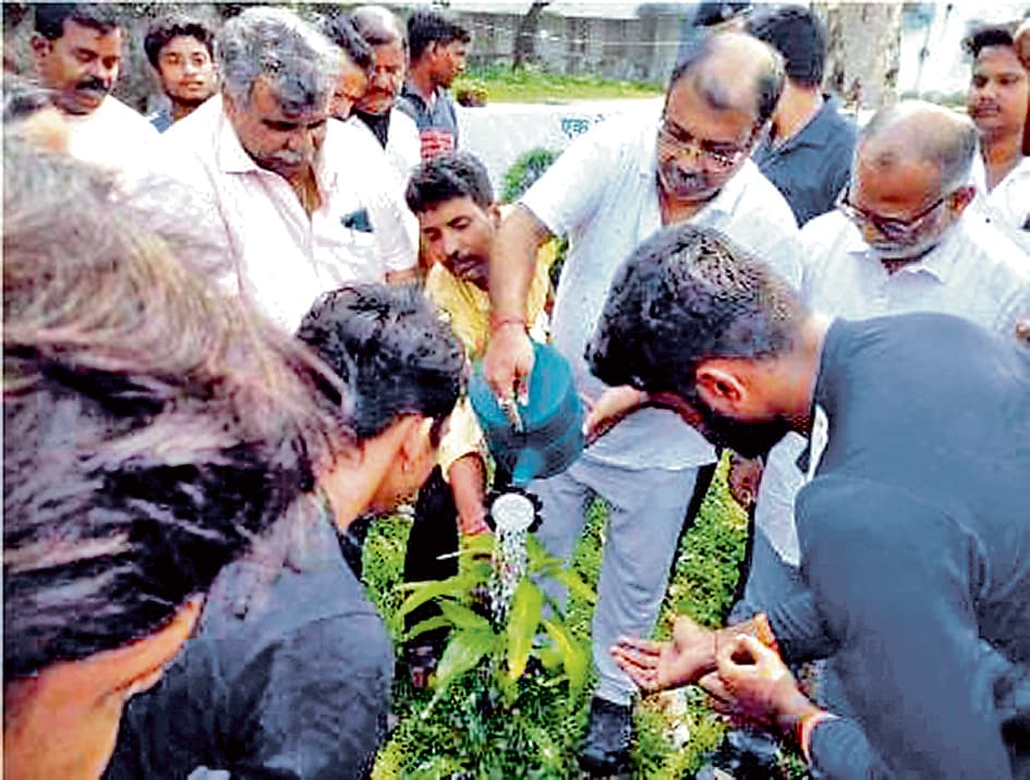 पर्यावरण संरक्षण को लेकर भाजपा ने निकाली रैली