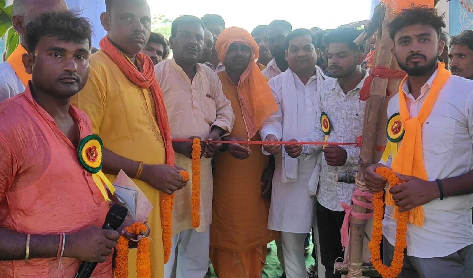 तीन दिवसीय रामधुनी महायज्ञ शुरू